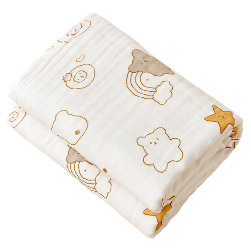 Baby gauze bath towel