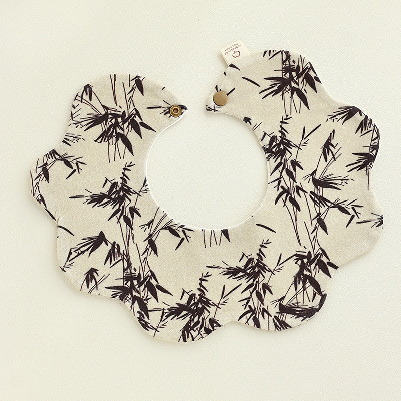 Baby petal bib