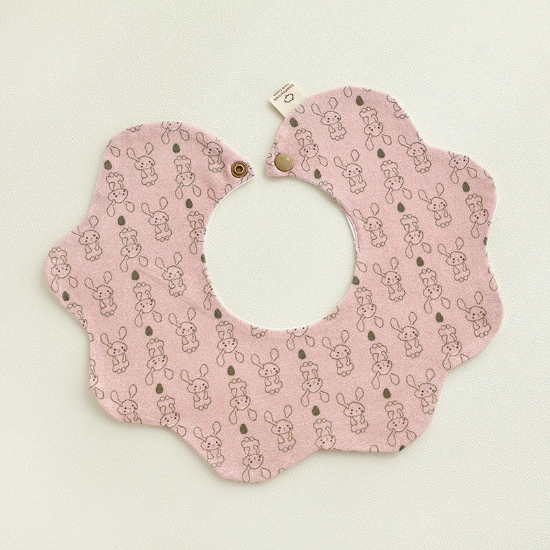 Baby petal bib
