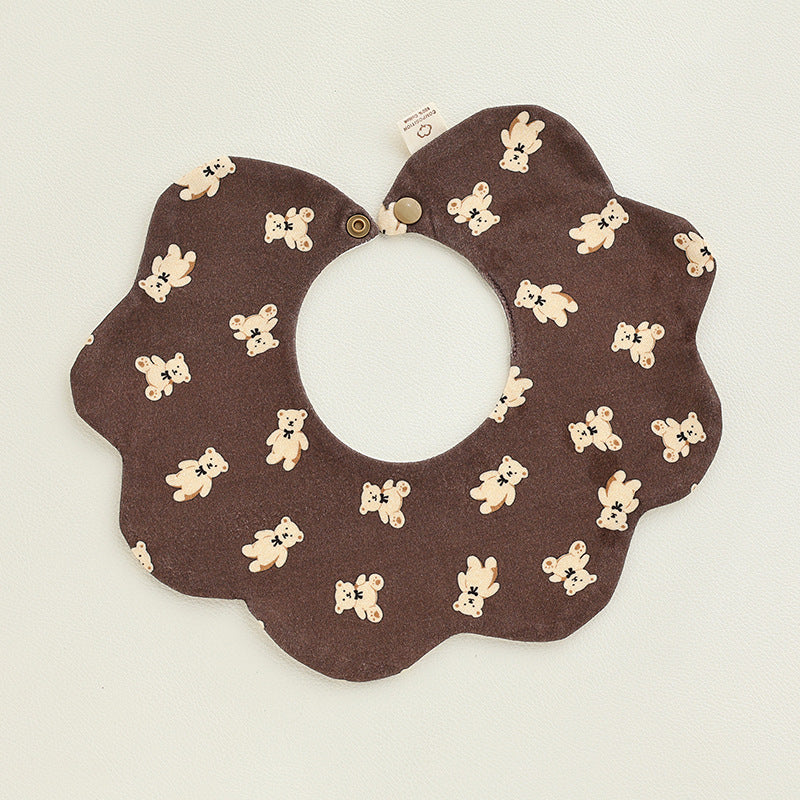 Baby petal bib