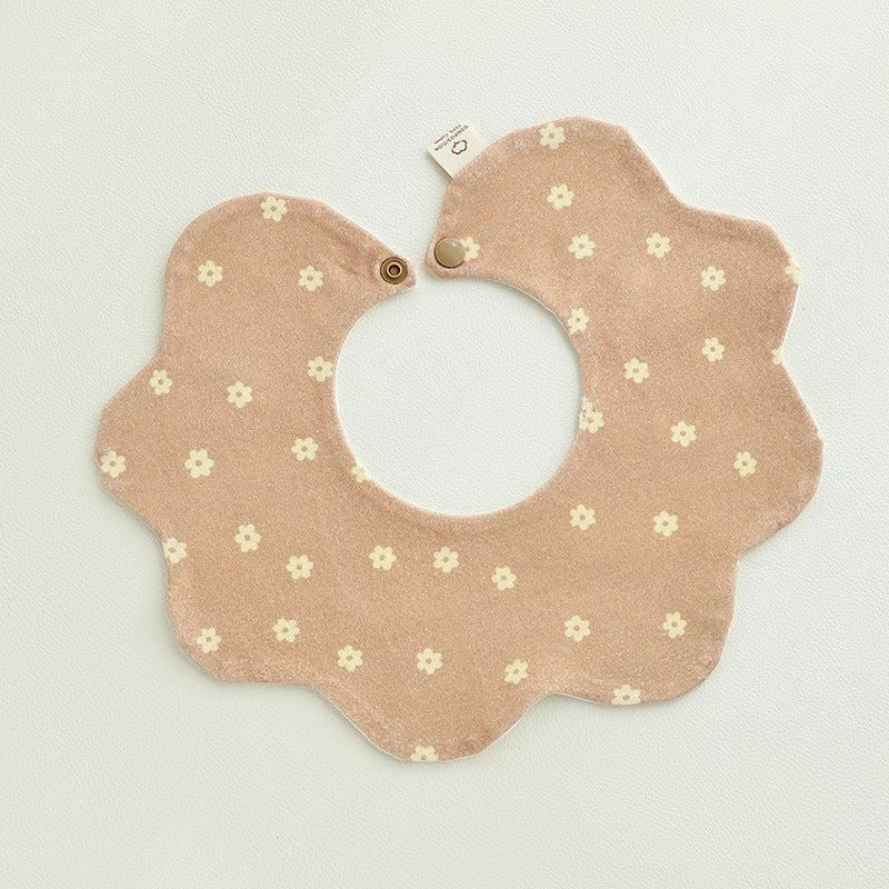 Baby petal bib
