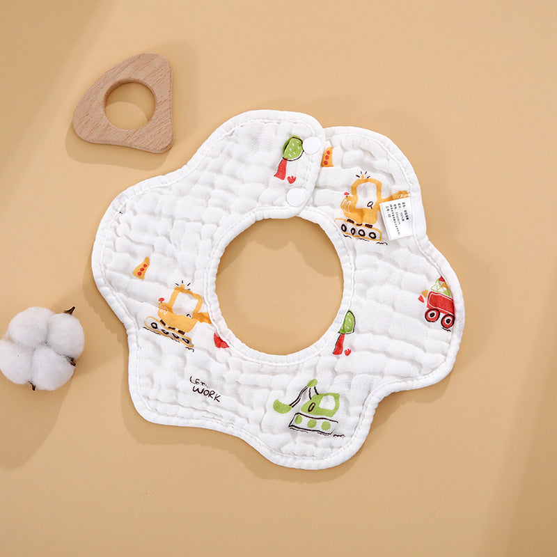 Baby Class A pure cotton bibs