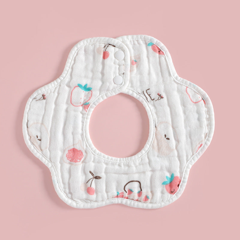 Baby Class A pure cotton bibs