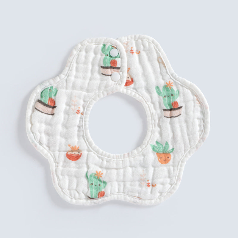 Baby Class A pure cotton bibs